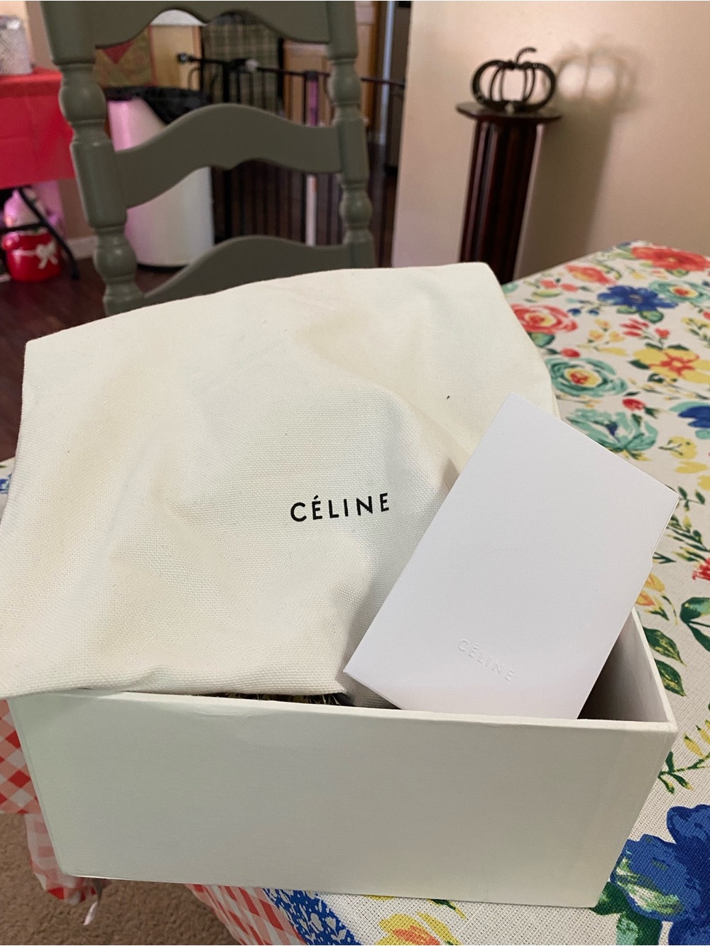 Celine Black and Cream Leather Slip-On Sneakers - Picture 9 of 10